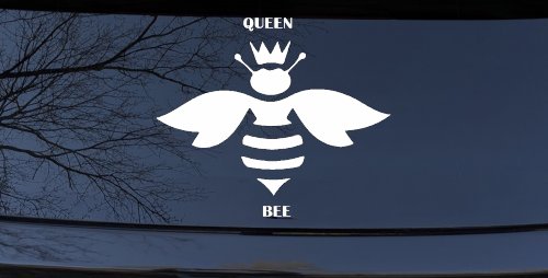 Queen Bee Homey Bee Car or Truck Window Decal Sticker