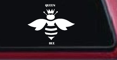 Queen Bee Homey Bee Car or Truck Window Decal Sticker