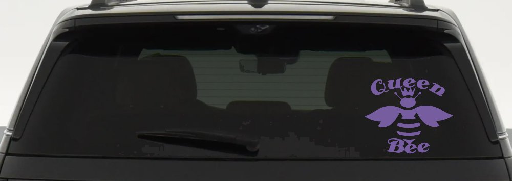 Queen Bee Honey Bee Car or Truck Window Decal Sticker