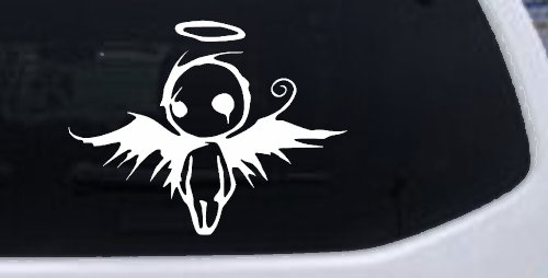 Fallen Angel Gothic Halloween Car or Truck Window Decal Sticker