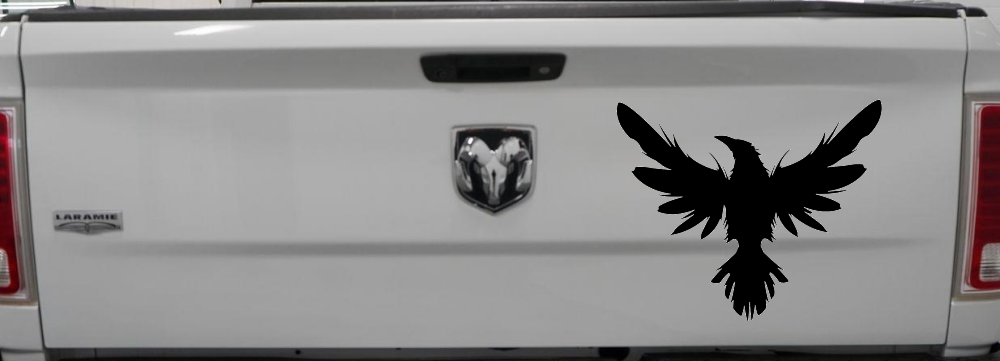 Raven Crow Car or Truck Window Decal Sticker