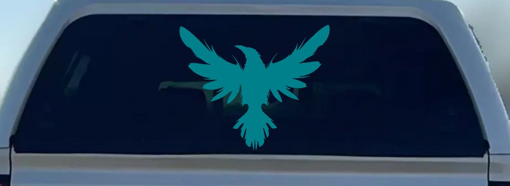 Raven Crow Car or Truck Window Decal Sticker