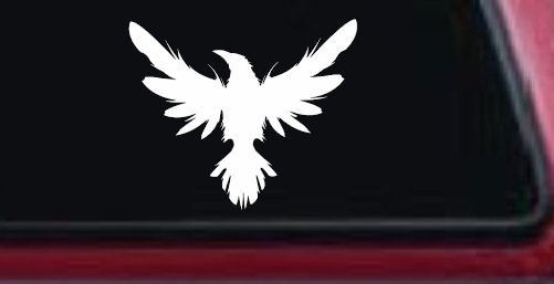 Raven Crow Car or Truck Window Decal Sticker