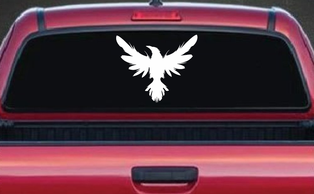 Raven Crow Car or Truck Window Decal Sticker