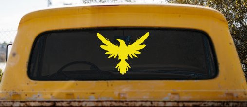 Raven Crow Car or Truck Window Decal Sticker
