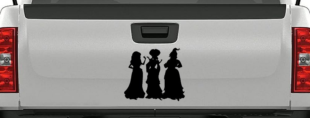 Sanderson Sisters Gothic Halloween Car or Truck Window Decal Sticker