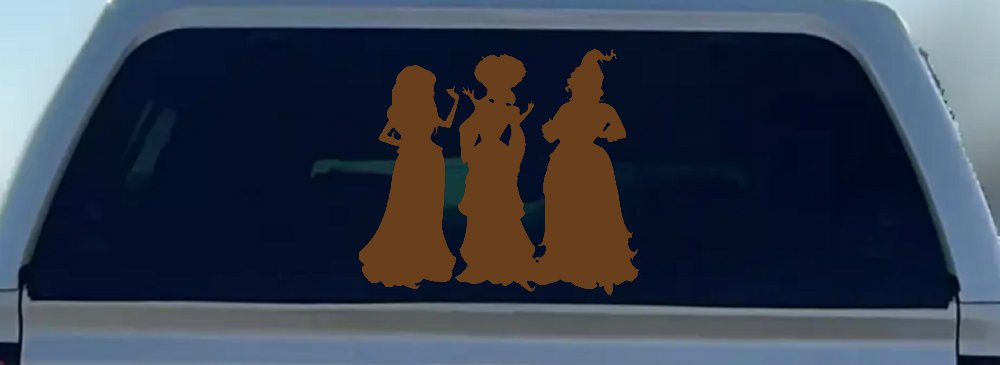 Sanderson Sisters Gothic Halloween Car or Truck Window Decal Sticker