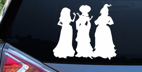 Sanderson Sisters Gothic Halloween Car or Truck Window Decal Sticker