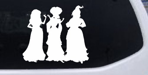 Sanderson Sisters Gothic Halloween Car or Truck Window Decal Sticker