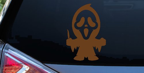 Baby Kid GhostFace Ghost Face Gothic Halloween Car or Truck Window Decal Sticker