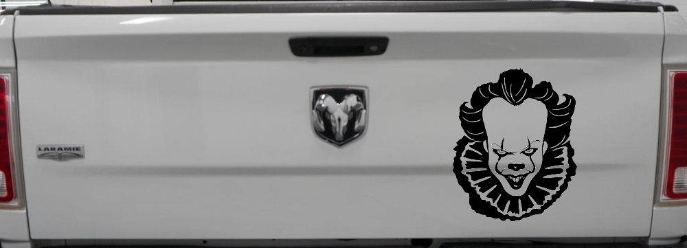IT Clown Pennywise Gothic Halloween Car or Truck Window Decal Sticker