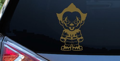 Baby Kid It Pennywise Clown Gothic Halloween Car or Truck Window Decal Sticker
