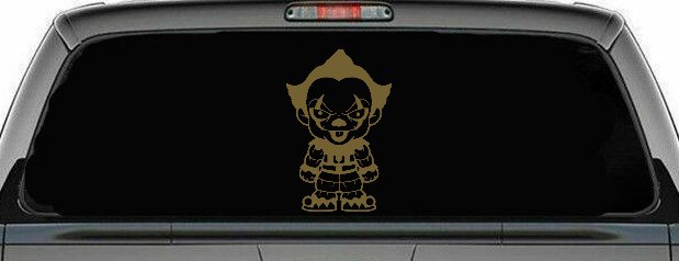 Baby Kid It Pennywise Clown Gothic Halloween Car or Truck Window Decal Sticker