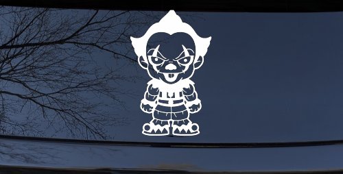 Baby Kid It Pennywise Clown Gothic Halloween Car or Truck Window Decal Sticker