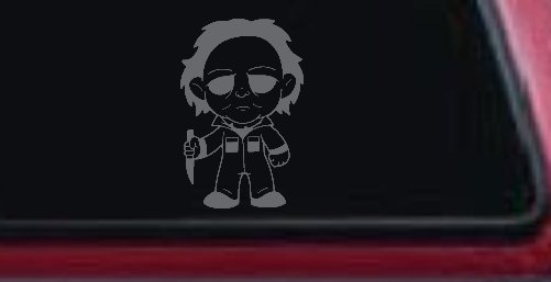 Baby Kid Michael Myers Halloween Gothic Halloween Car or Truck Window Decal Sticker