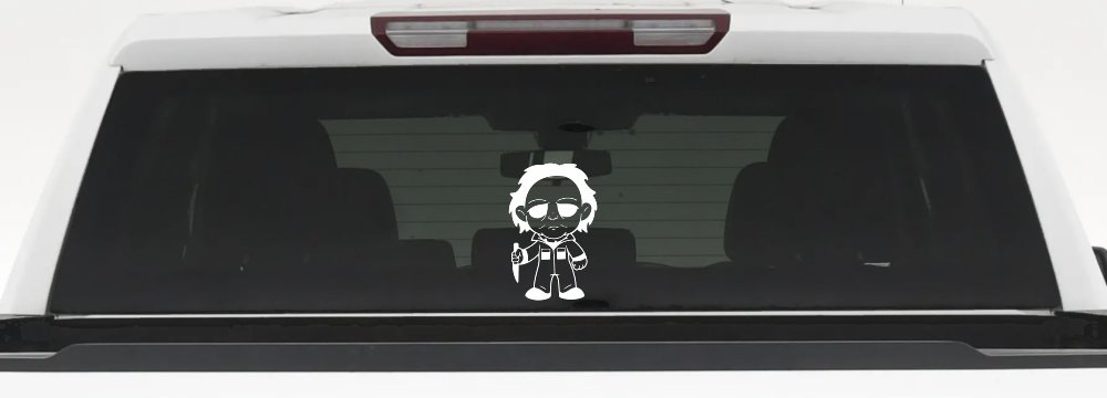 Baby Kid Michael Myers Halloween Gothic Halloween Car or Truck Window Decal Sticker
