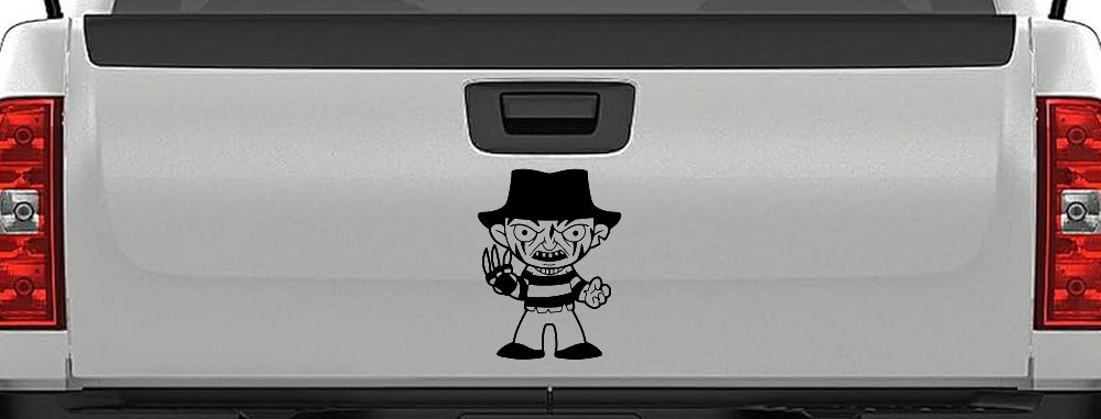 Baby Kid Freddy Krueger Gothic Halloween Car or Truck Window Decal Sticker