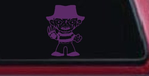 Baby Kid Freddy Krueger Gothic Halloween Car or Truck Window Decal Sticker