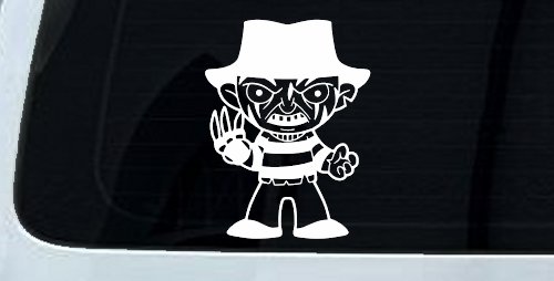 Baby Kid Freddy Krueger Gothic Halloween Car or Truck Window Decal Sticker