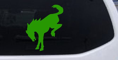 Ford Bronco Horse Off Road Car or Truck Window Decal Sticker (Lime)