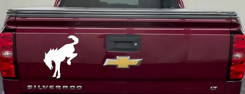 Ford Bronco Horse Off Road Car or Truck Window Decal Sticker