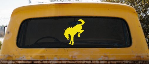 Ford Bronco Horse Off Road Car or Truck Window Decal Sticker