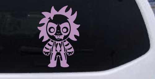 Baby Kid Beetlejuice Gothic Halloween Car or Truck Window Vinyl Decal Sticker (Lilac)