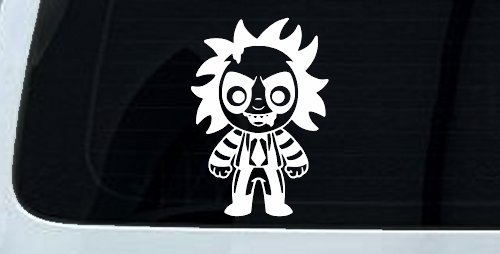 Baby Kid Beetlejuice Gothic Halloween Car or Truck Window Decal Sticker