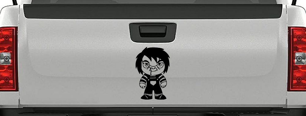 Baby Kid Chucky Doll Gothic Halloween Car or Truck Window Decal Sticker