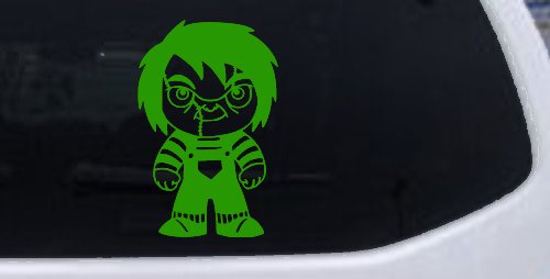 Baby Kid Chucky Doll Gothic Halloween Car or Truck Window Decal Sticker