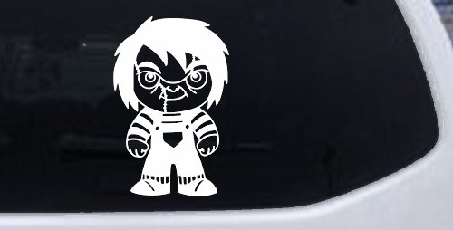 Baby Kid Chucky Doll Gothic Halloween Car or Truck Window Decal Sticker