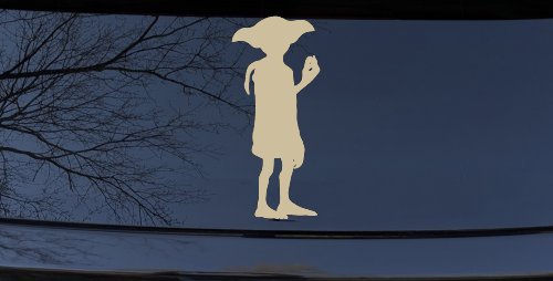 Dobby The house Elf Sci Fi Car or Truck Window Decal Sticker (Desert Sand)