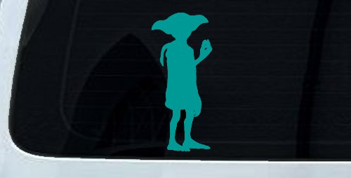 Dobby The house Elf Sci Fi Car or Truck Window Decal Sticker (Turquoise)