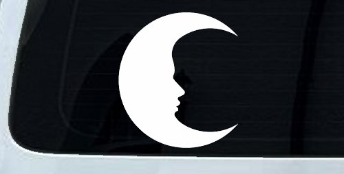 Man In The Moon Car or Truck Window Decal Sticker