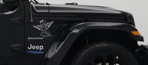 Tinkerbell Tinker Bell Angel with Halo Fairy Tale Cartoons Car or Truck Window Decal Sticker (White)