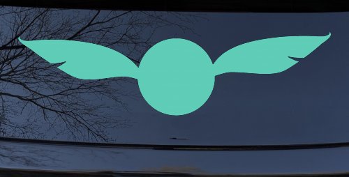 The golden Snitch Sci Fi Car or Truck Window Decal Sticker (Mint)