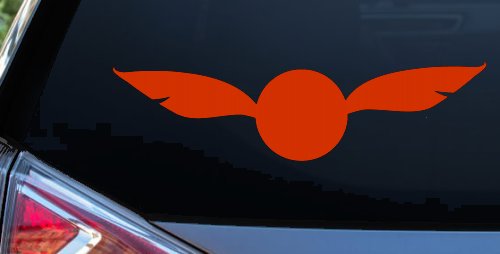 The golden Snitch Sci Fi Car or Truck Window Decal Sticker