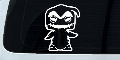 Baby Kid Nightmare Oogie Boogie Gothic Halloween Car or Truck Window Decal Sticker