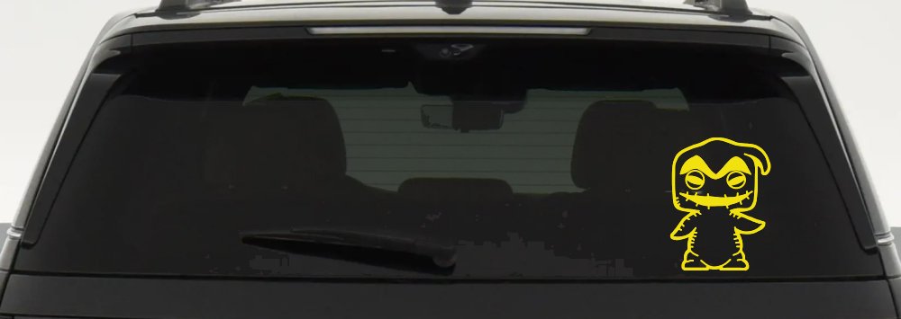 Baby Kid Nightmare Oogie Boogie Gothic Halloween Car or Truck Window Decal Sticker