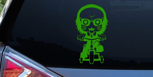 Jigsaw Horror Baby Kid Gothic Halloween Car or Truck Window Decal Sticker