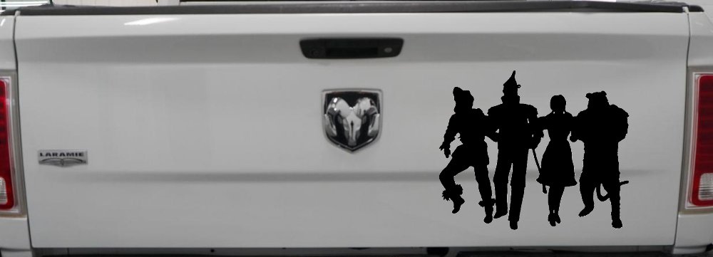 Wizard Of Oz Cartoons Car or Truck Window Decal Sticker
