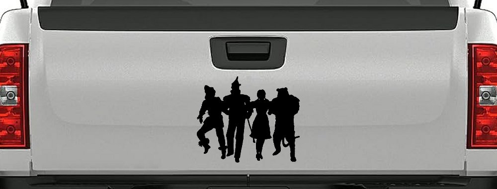 Wizard Of Oz Cartoons Car or Truck Window Decal Sticker