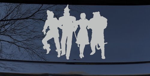 Wizard Of Oz Cartoons Car or Truck Window Decal Sticker