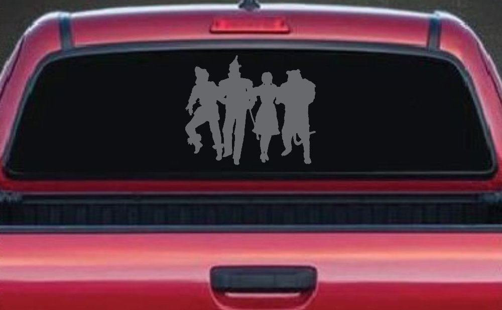 Wizard Of Oz Cartoons Car or Truck Window Decal Sticker