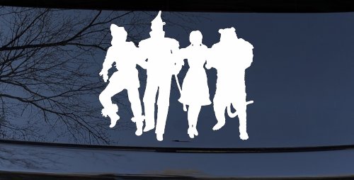 Wizard Of Oz Cartoons Car or Truck Window Decal Sticker