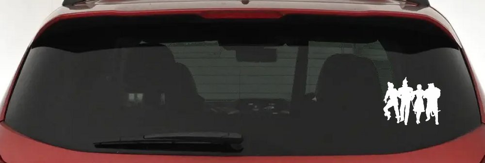 Wizard Of Oz Cartoons Car or Truck Window Decal Sticker