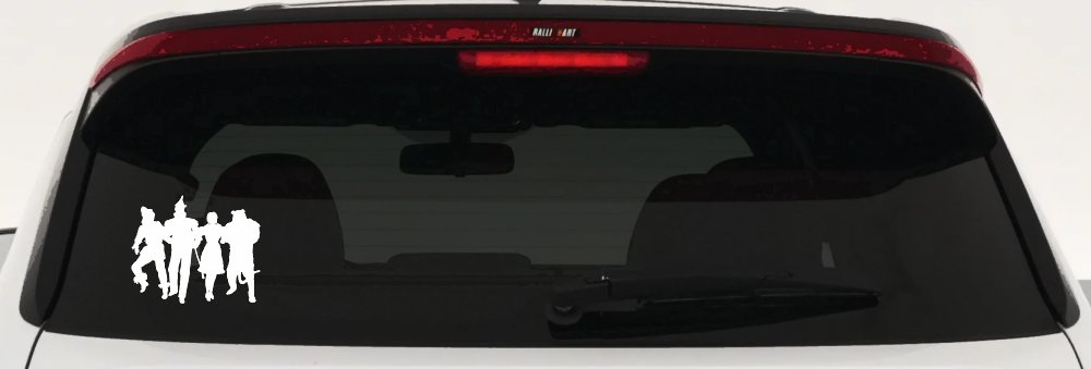 Wizard Of Oz Cartoons Car or Truck Window Decal Sticker