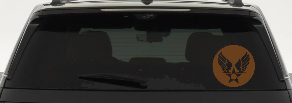 Army Air Corps Crest  Military Car or Truck Window Decal Sticker