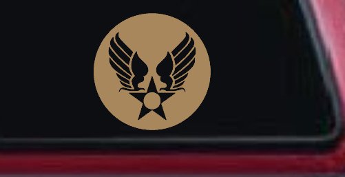 Army Air Corps Crest  Military Car or Truck Window Decal Sticker