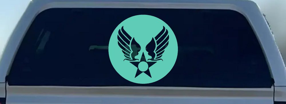 Army Air Corps Crest  Military Car or Truck Window Decal Sticker